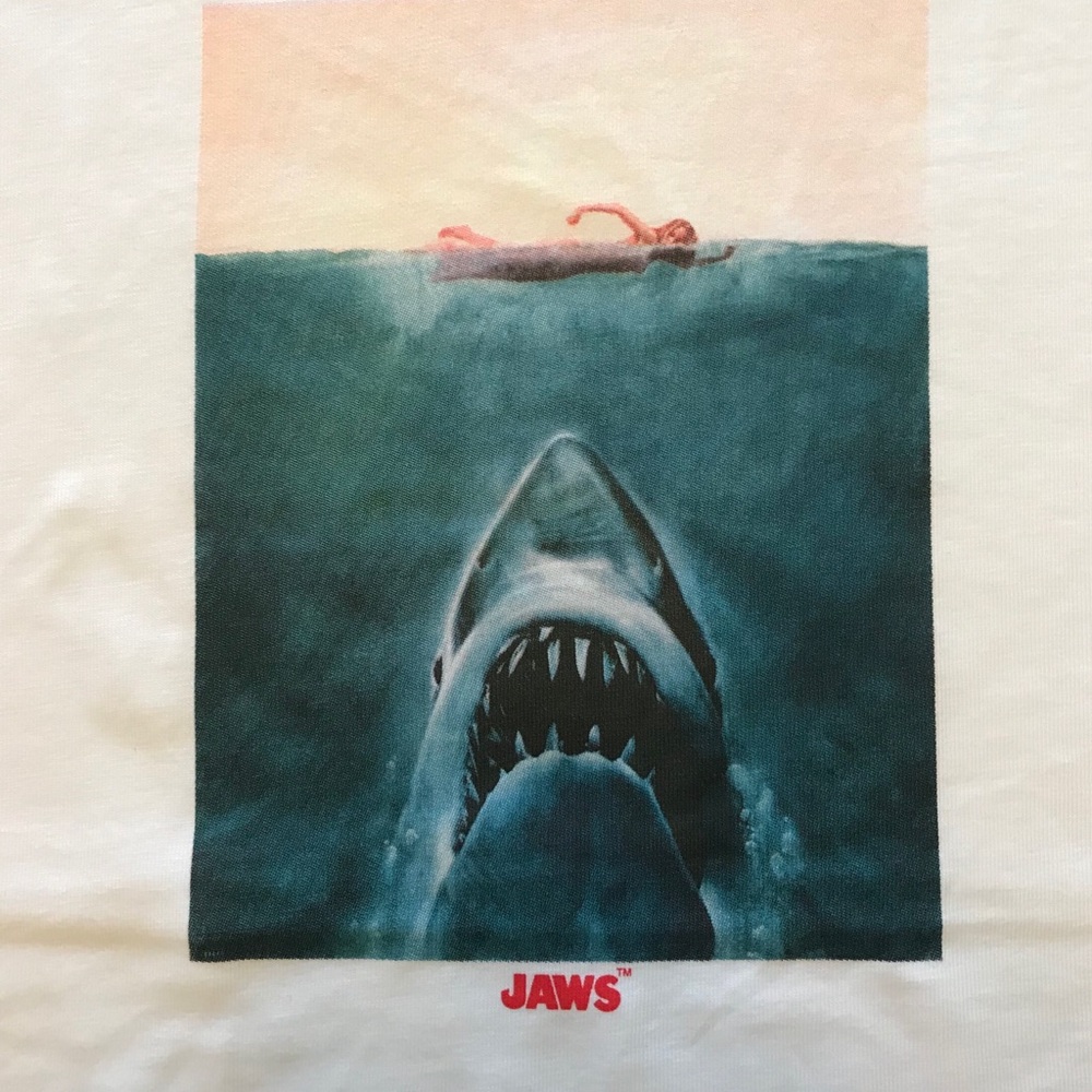 JAWS 2-Sided T-shirts NWT XS, S, M, XL